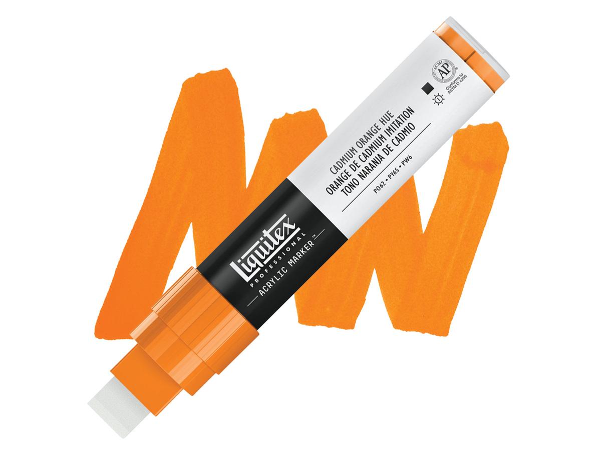 LIQUITEX ACRYL MARKER 0720 15MM CADMIUM ORANGE HUE 1