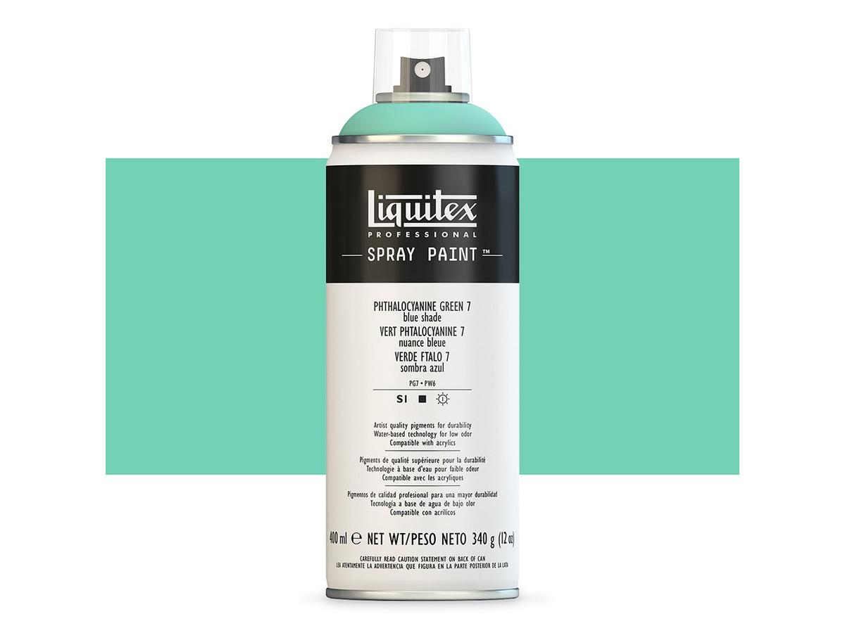 LIQUITEX SPRAY PAINT 400ML PHTHALO GREEN 7 (BLUE SHADE) 1