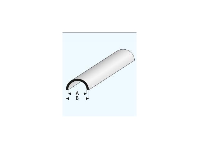 PROFIL ROHR HALBRUND (A=)2,5X(B=)4,0MM 1METER 403-53 1
