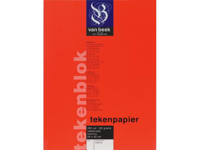 VAN BEEK ZEICHENBLOCK 48X64 120 GR/M² 50BLATT 1