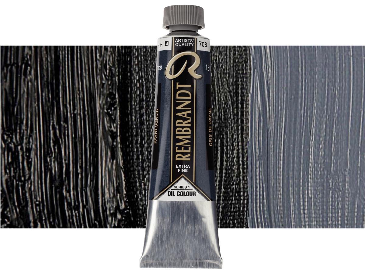 TALENS REMBRANDT ÖLFARBE 40ML PAYNEGRAU 708 1