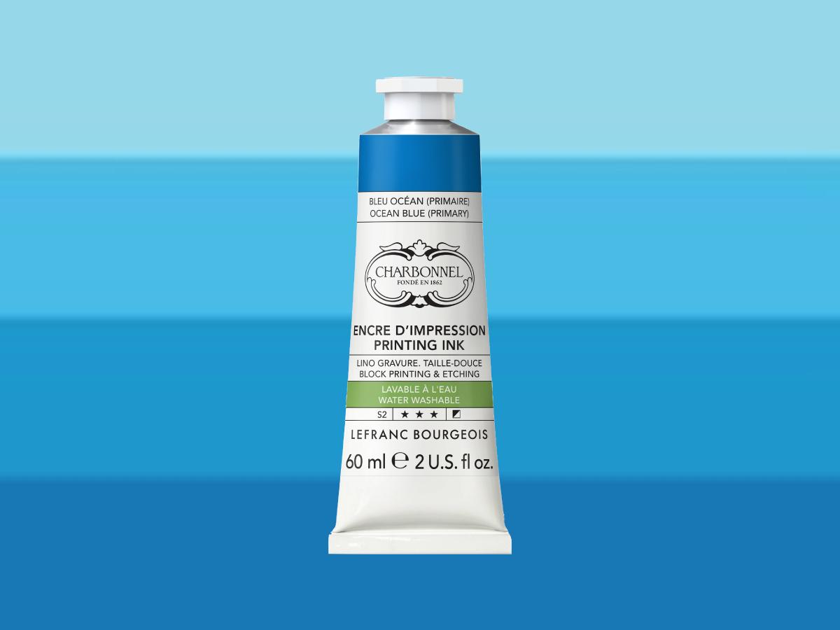 LEFRANC BOURGEOIS CHARBONNEL AQUA WASH ETSINKT 60ML S2 BLUE OCEAN PRIMAIRE 496 1