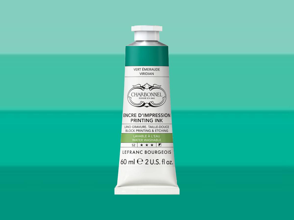 LEFRANC BOURGEOIS CHARBONNEL AQUA WASH ETSINKT 60ML S2 VERT EMERAUDE 498 1