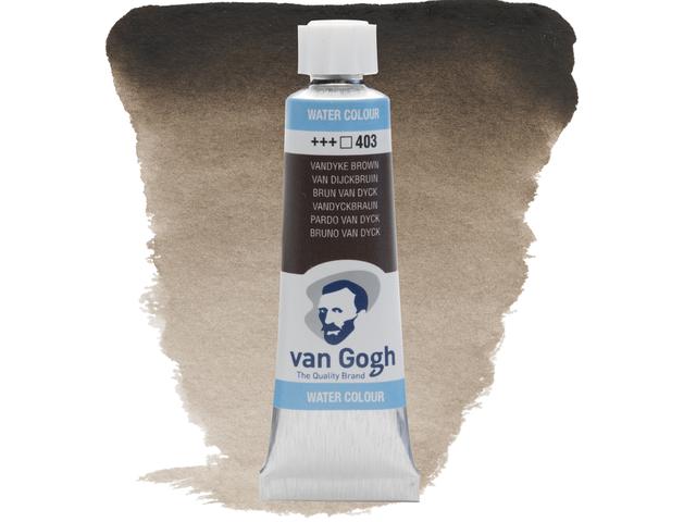 VAN GOGH 10ML AQUARELLFARBE 403 VANDYCKBRAUN 1