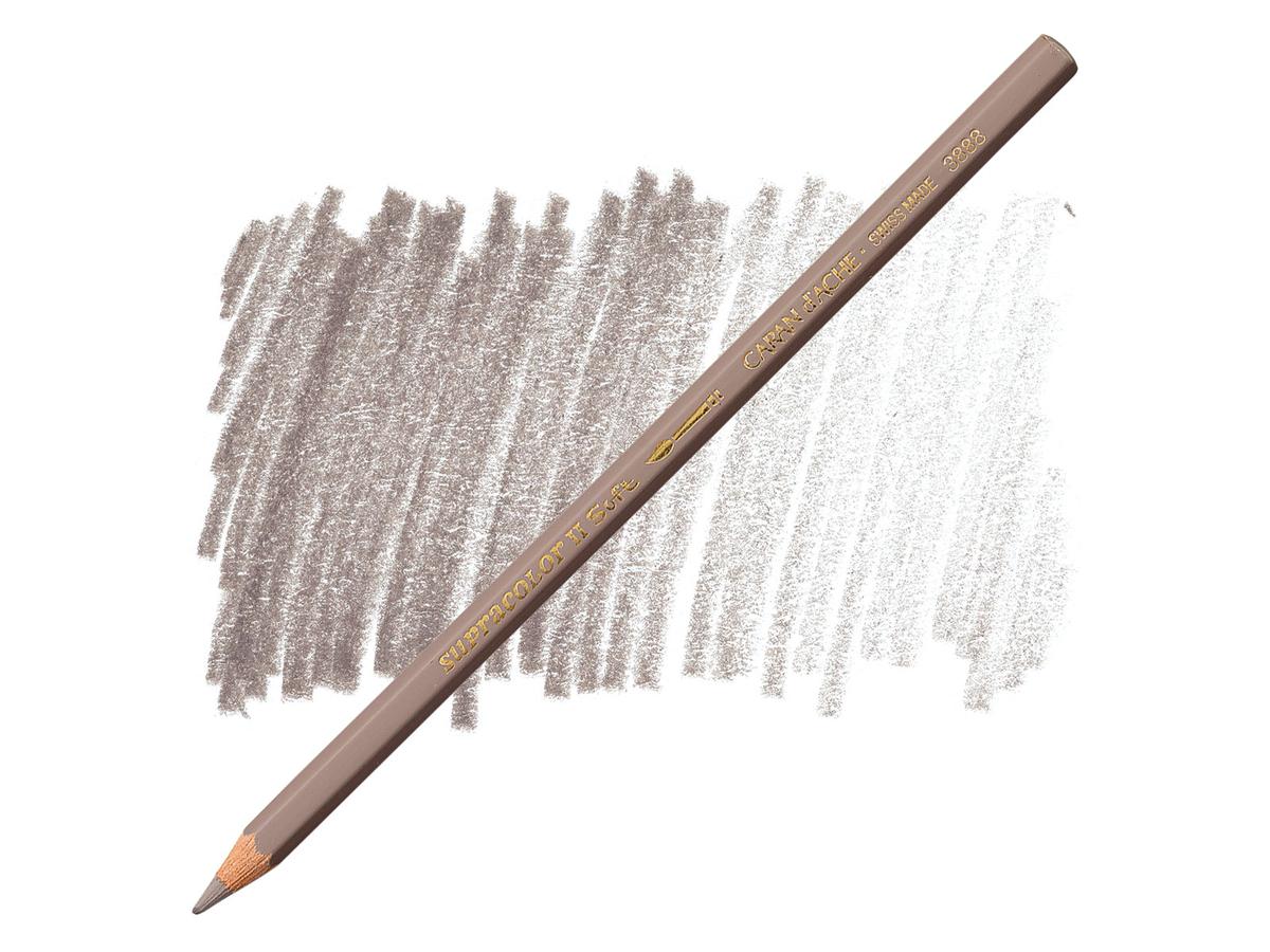CARAN D'ACHE SUPRACOLOR 404 AQUARELLSTIFT BROWNISH BEIGE 1