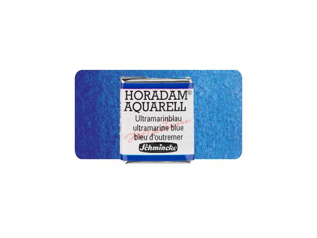 SCHMINCKE HORADAM AQUARELL 1/2 NAPF S2 496 ULTRAMARINBLAU 1