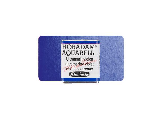 SCHMINCKE HORADAM AQUARELL 1/2 NAPF S2 495 ULTRAMIN VIOLETT 1