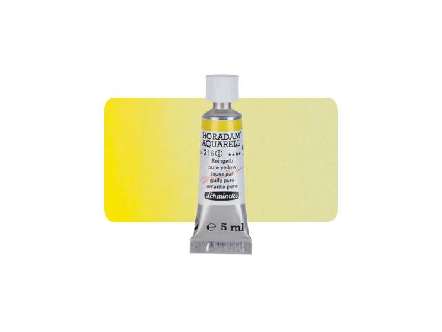 SCHMINCKE HORADAM AQUARELL TUBE 5ML S2 216 REINGELB 1