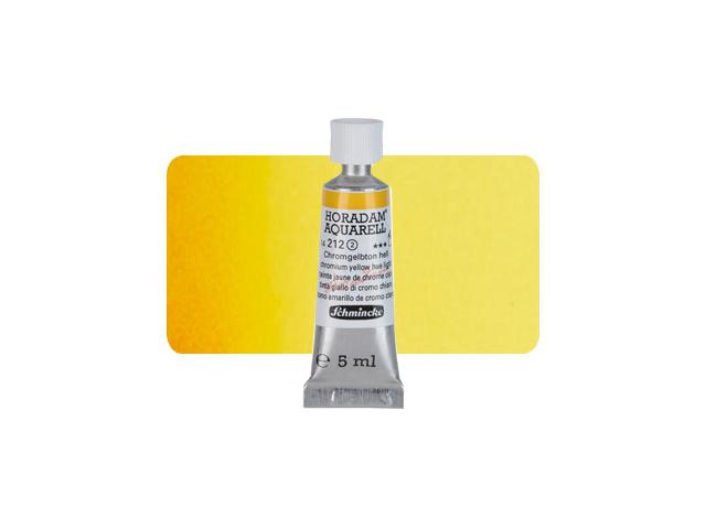 SCHMINCKE HORADAM AQUARELL TUBE 5ML S2 212 CHROMGELB HELL 1