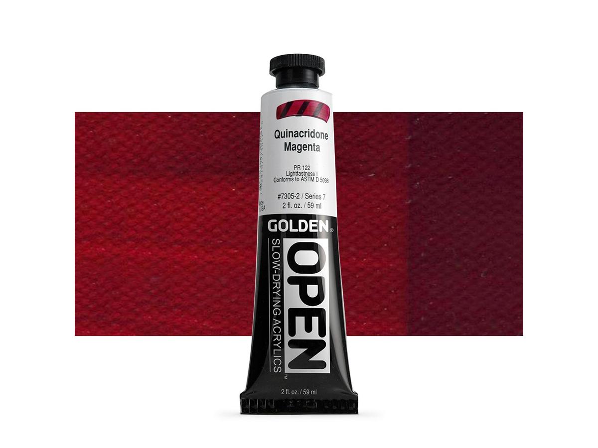 GOLDEN OPEN 59ML 7305 CHINACRIDON MAGENTA 1