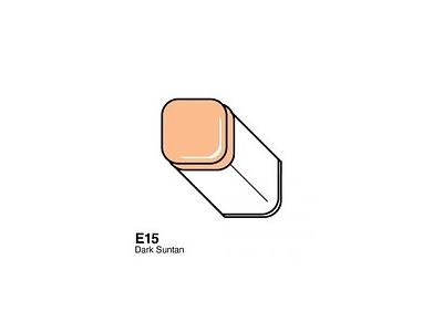 COPIC CLASSIC MARKER E15 DARK SUNTAN 1