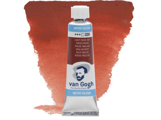 VAN GOGH 10ML AQUARELLFARBE 339 ENGLISCHROT 1