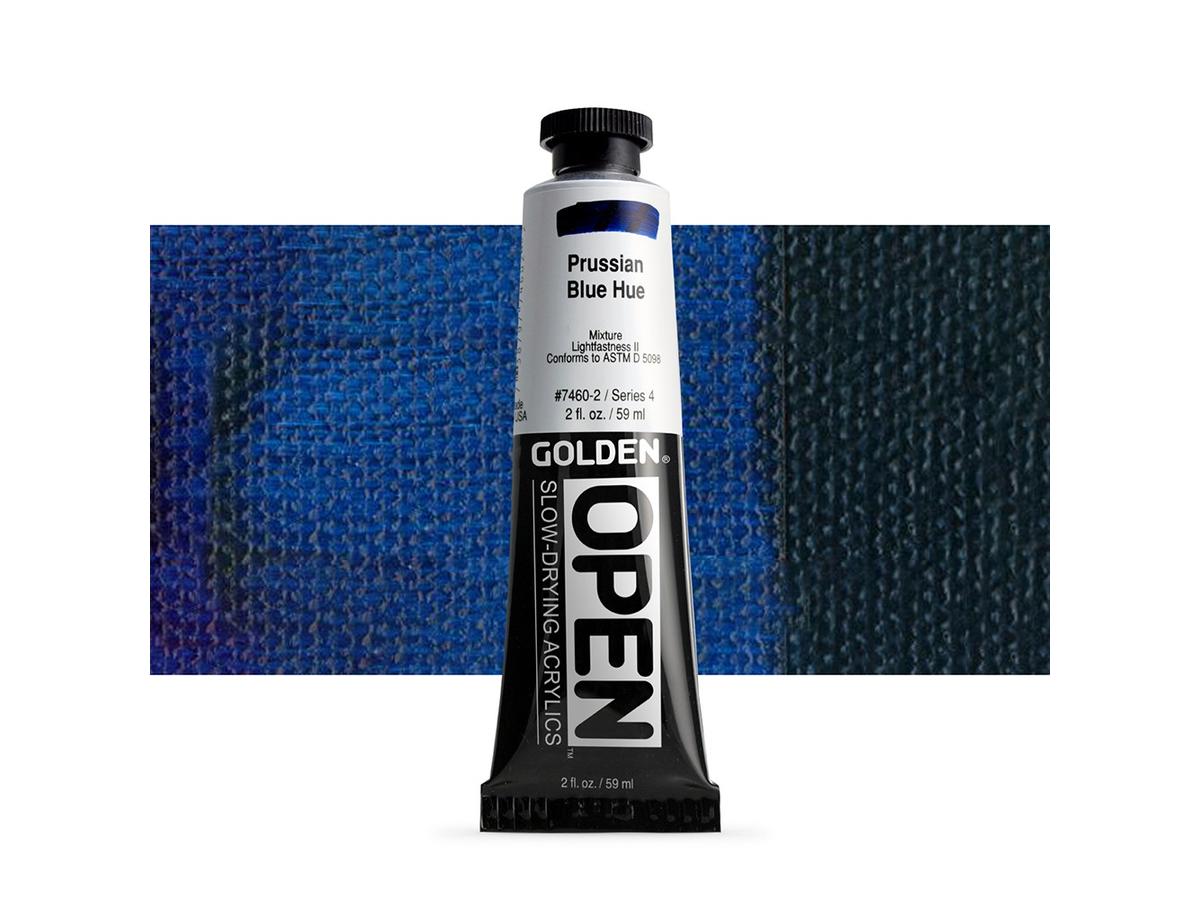 GOLDEN OPEN 59ML 7460 PREUSSISCHBLAU FARBTON 1