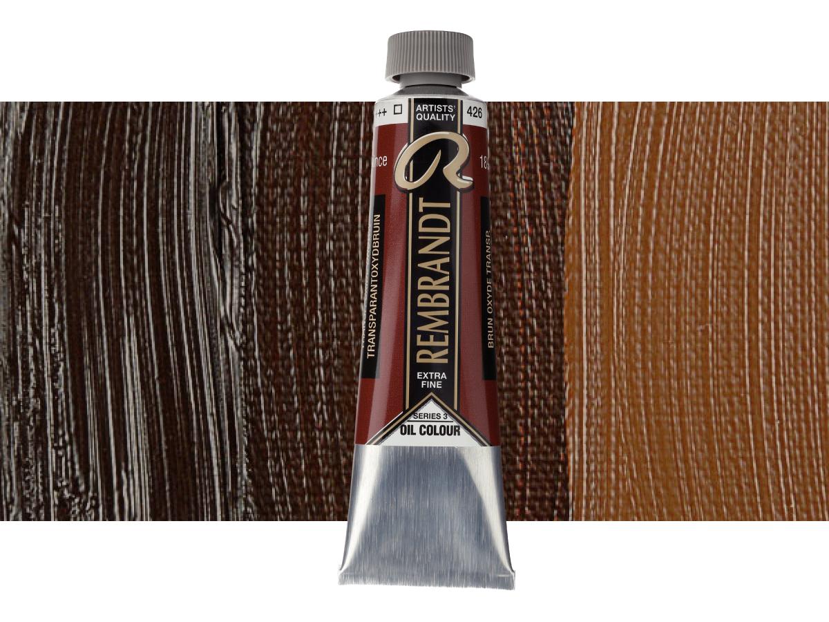 TALENS REMBRANDT ÖLFARBE 40ML TRANSPARENTOXIDBRAUN 426 1