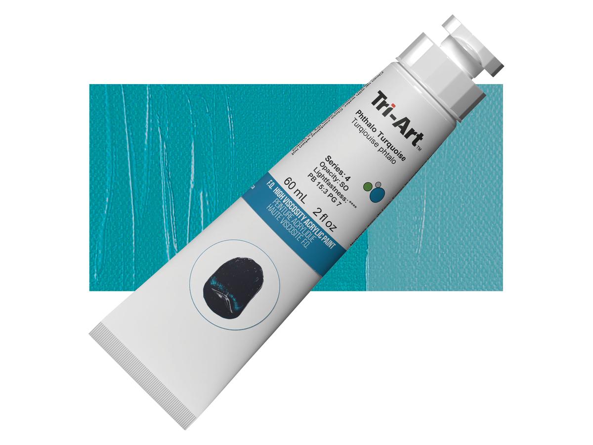 TRI-ART 60ML 204  PHTHALOTÜRKIS HELL 1