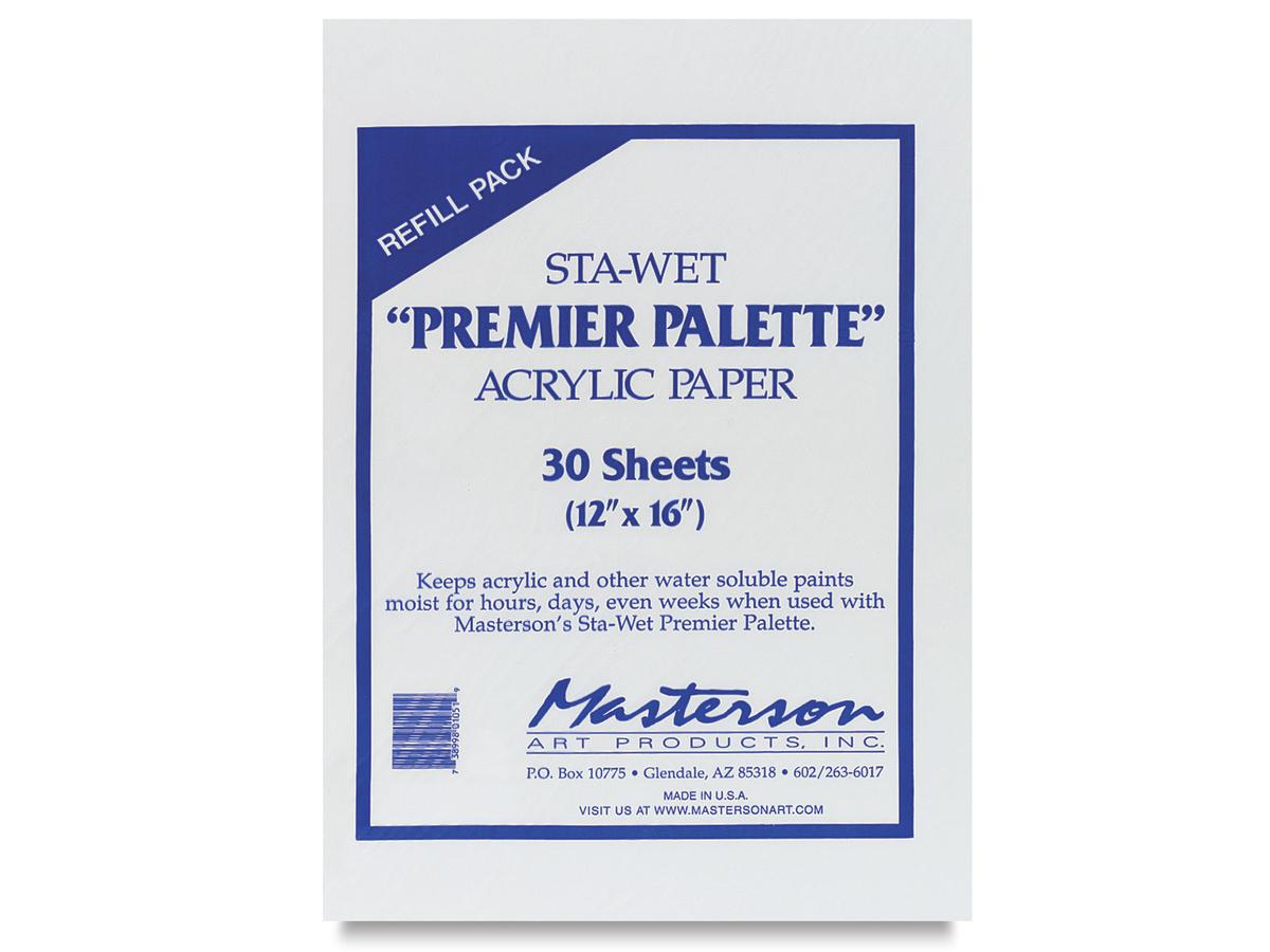 MASTERSON STA-WET PAPIER FÜR FEUCHTHALTE PALETTE 30X40CM 1