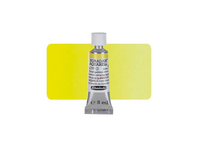 SCHMINCKE HORADAM AQUARELL TUBE 5ML S2 211 CHROMGELB ZITRON 1