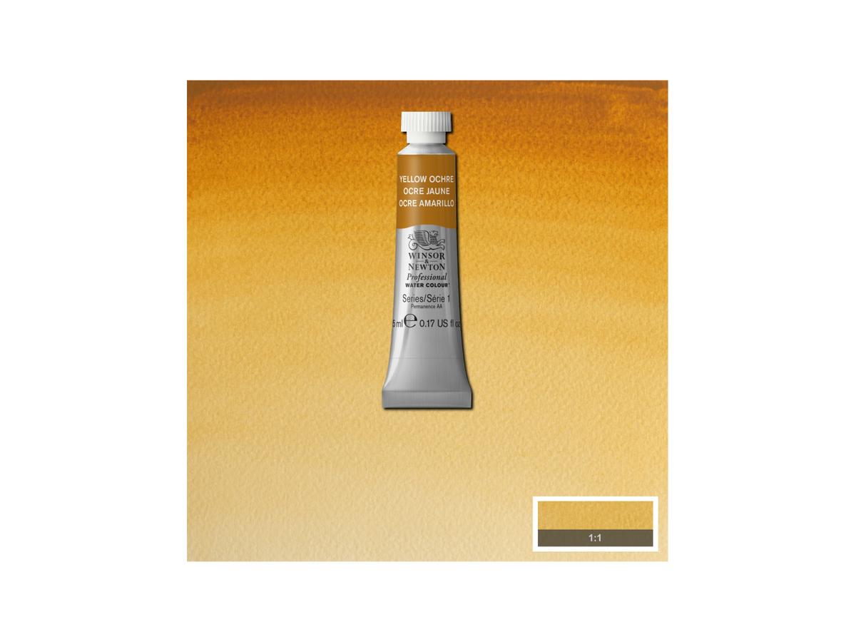 WINSOR & NEWTON AQUARELLFARBE 5ML 745 GELBER OCKER HELL 1