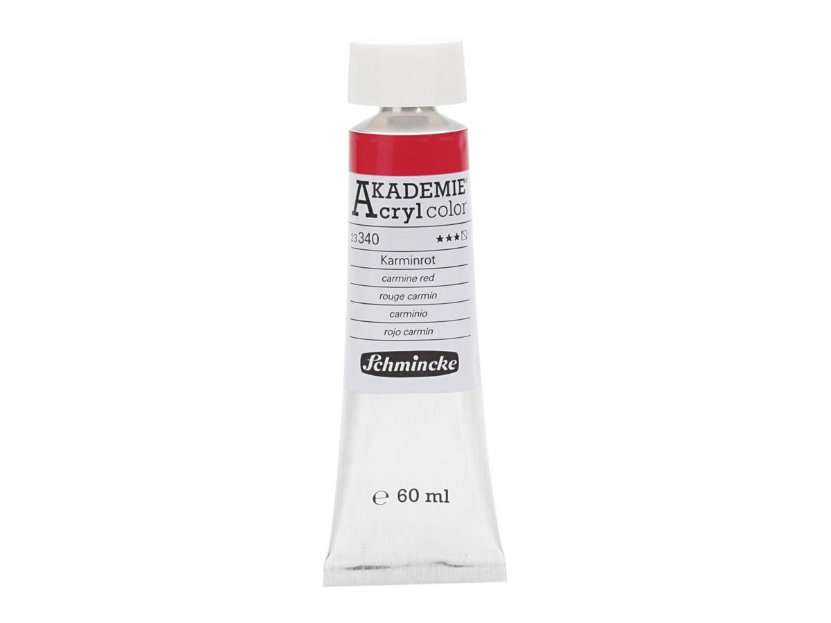 SCHMINCKE AKADEMIE ACRYL COLOR 60ML S1 340 KARMINROT 1