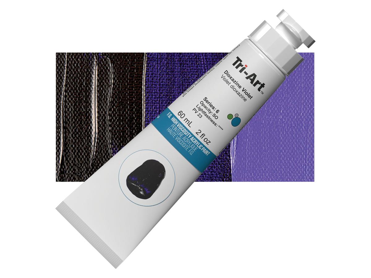 TRI-ART ACRYLFARBE 60ML S6 DIOXAZINEVIOLETT 1