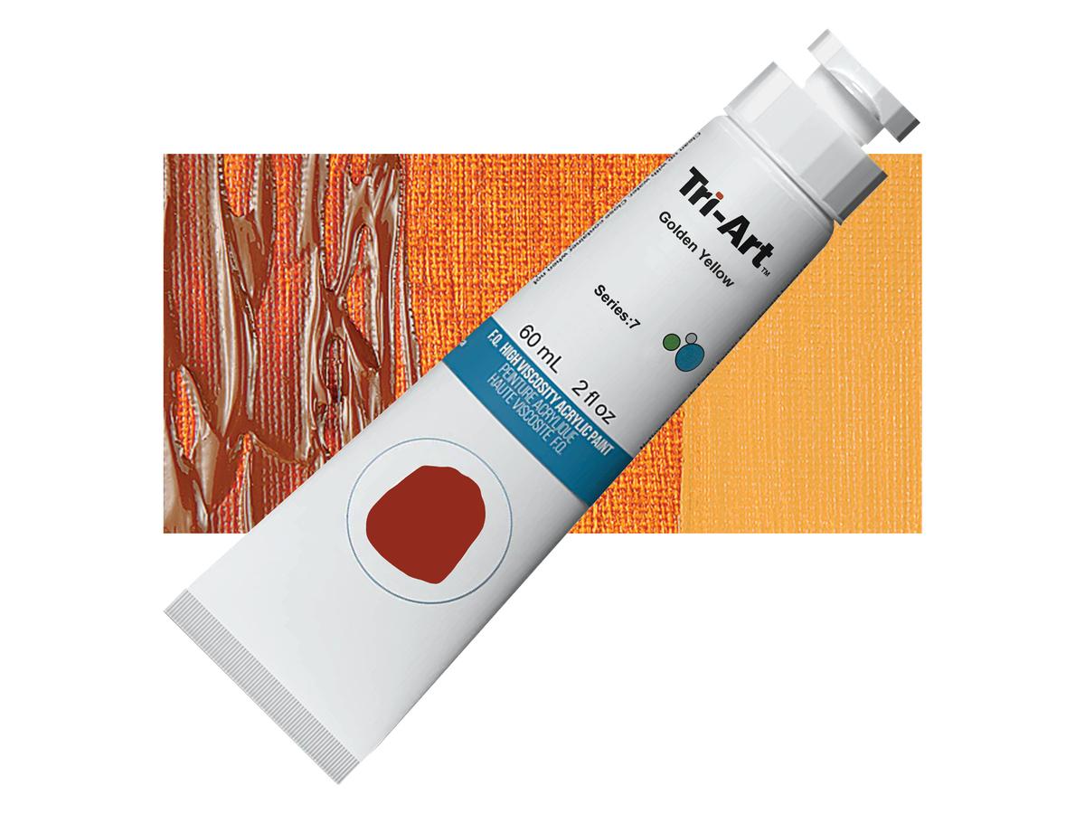 TRI-ART ACRYLFARBE 60ML S7 GOLDEN YELLOW 1
