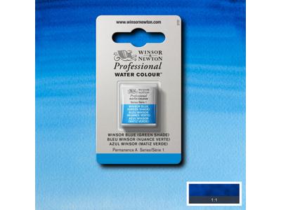 WINSOR & NEWTON AQUARELLFARBE 1/2NÄPF 709 WINSORBLAU RÃTLICH 1