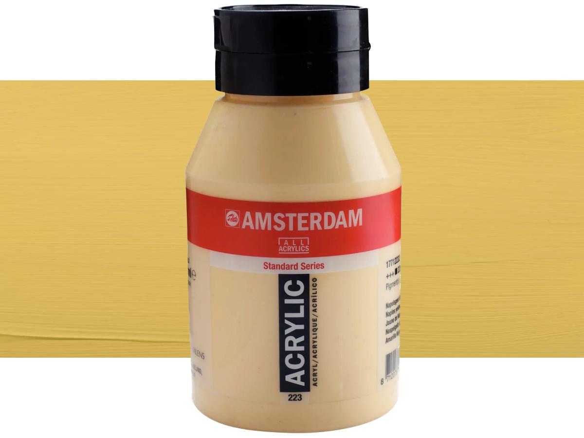 TALENS AMSTERDAM STANDARD ACRYL 1LTR 223 NEAPELGELB DUNKEL 1