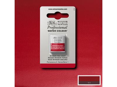 WINSOR & NEWTON AQUARELLFARBE 1/2 NÄPF 725 WINSORROT DUNKEL 1
