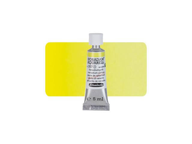 SCHMINCKE HORADAM AQUARELL TUBE 5ML S4 207 VANADIUMGELB 1