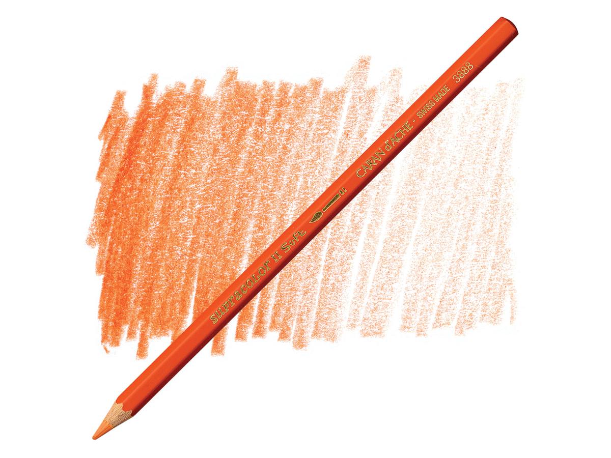 CARAN D'ACHE SUPRACOLOR 050 AQUARELLSTIFT ROTORANGE 1