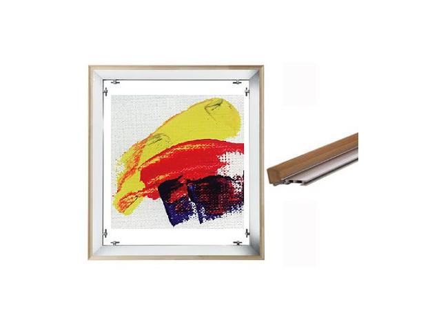 ALUFRAME BRUSSEL 30X70CM, DIKTE 45MM 1