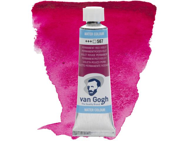 VAN GOGH 10ML AQUARELLFARBE 567 PERM.ROTVIOLETT 1