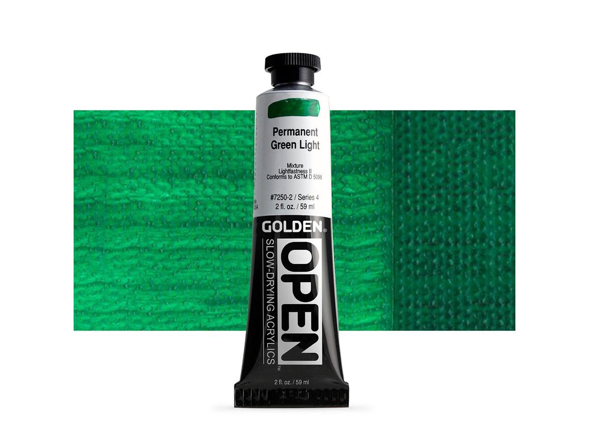 GOLDEN OPEN 59ML 7250 PERMANENTGRÜN HELL 1