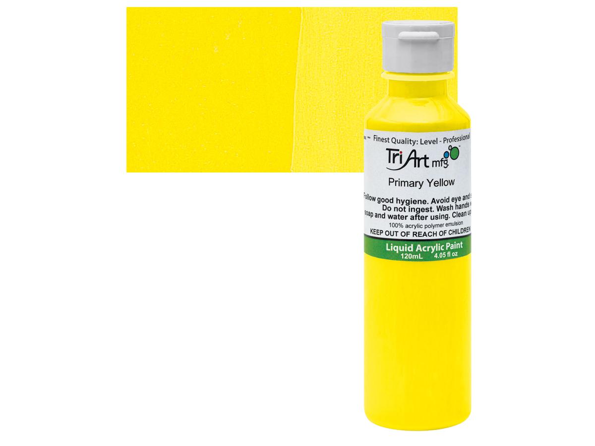 TRI-ART LIQUID 120ML 201 S2 PRIMARY YELLOW 1