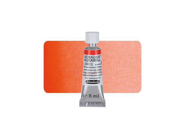 SCHMINCKE HORADAM AQUARELL TUBE 5ML S3 360 PERMANENT ORANGE 1