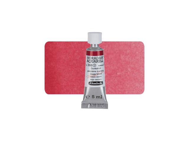 SCHMINCKE HORADAM AQUARELL TUBE 5ML S3 366 DUNKELROT 1