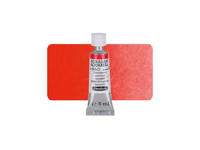 SCHMINCKE HORADAM AQUARELL TUBE 5ML S3 365 ZINNOBERROT 1