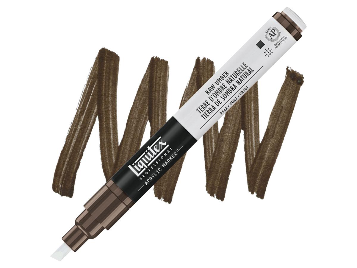 LIQUITEX ACRYL MARKER 0331 2MM RAW UMBER 1