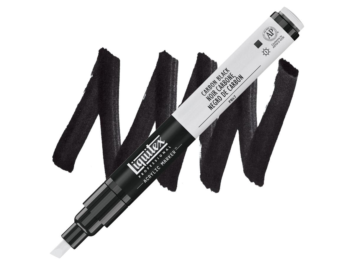 LIQUITEX ACRYL MARKER 0337 2MM CARBON BLACK 1