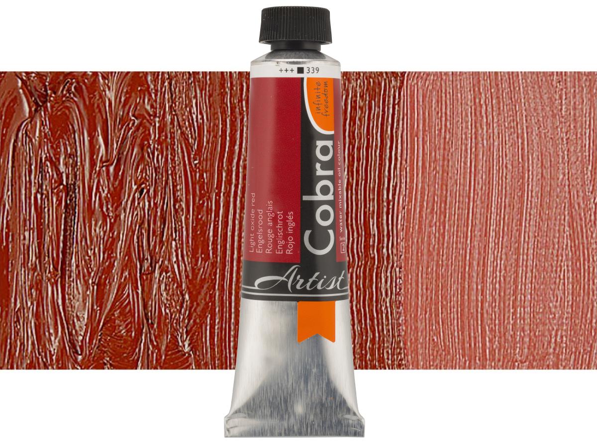 COBRA ARTIST WASSERVERMALBARE ÖLFARBE 40ML 339 ENGLISCHROT 1