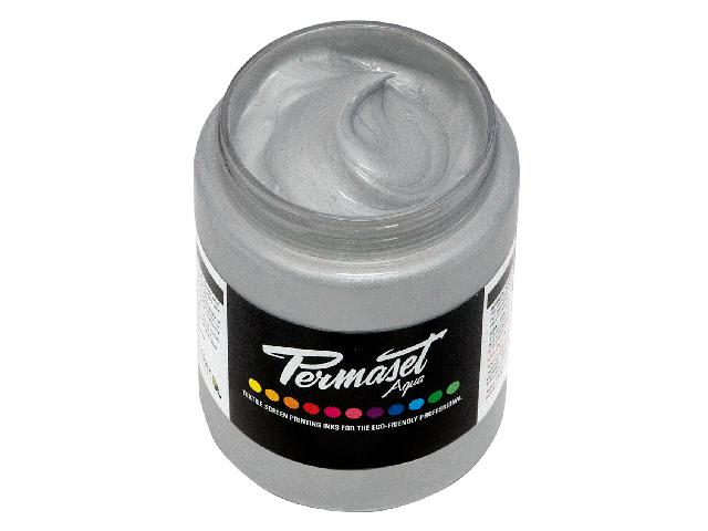 PERMASET AQUA METALLIC 1LTR BRIGHT SILVER 1