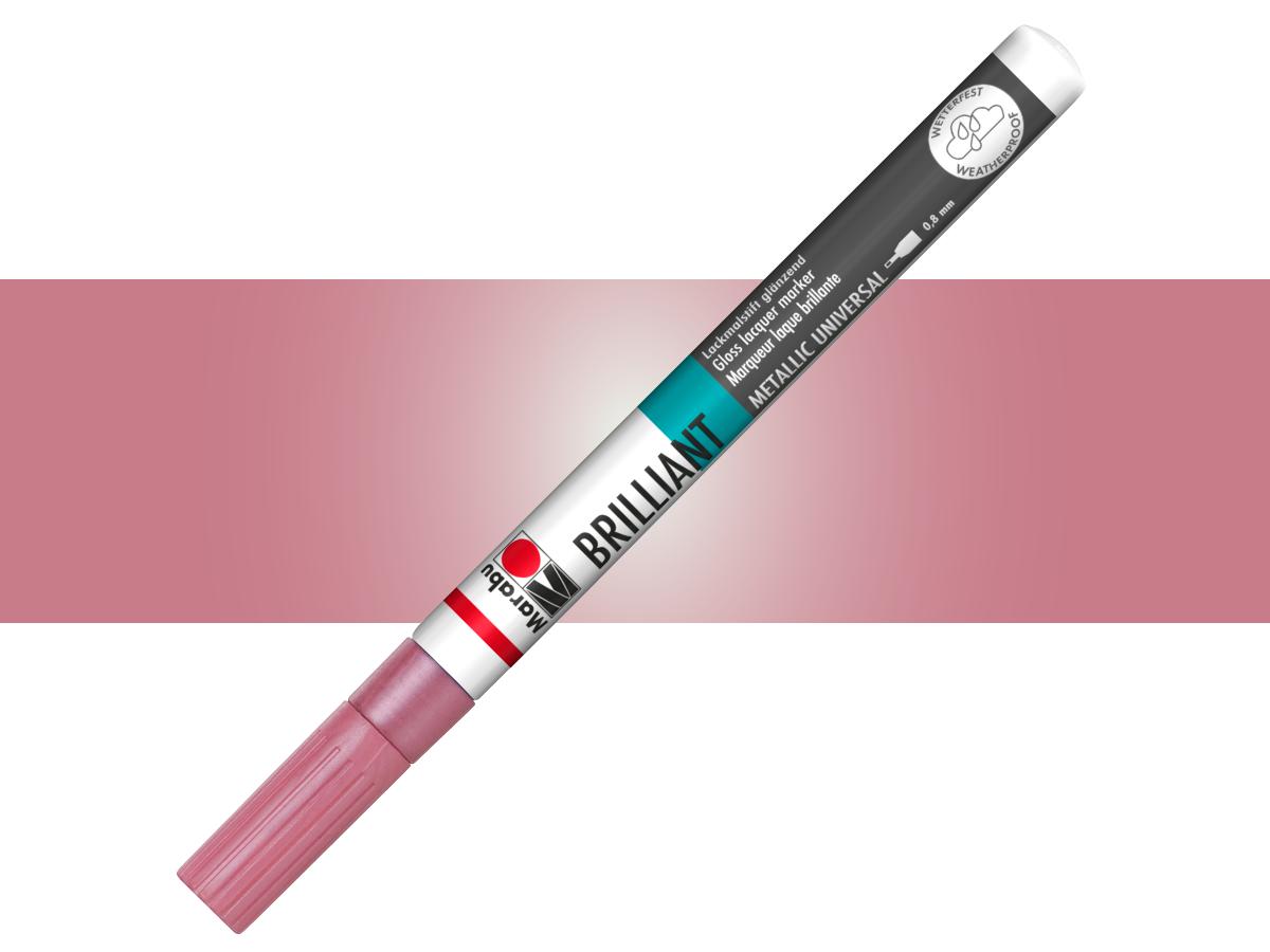 MARABU BRILLIANT PAINTER 0,8MM 733 METALLIC-ROSA 1