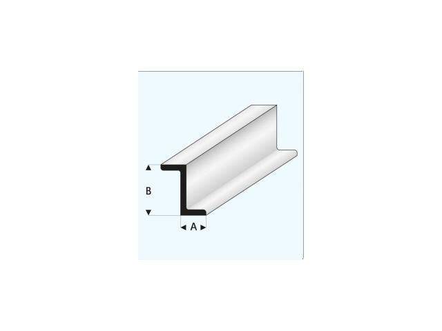 Z-PROFIL (A=)4,0X(B=)8,0MM 1METER 418-55 1