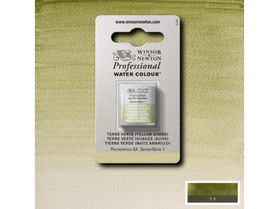 WINSOR & NEWTON AQUARELLFARBE 1/2NÄP 638 TERRE VERTE GELBTON 1