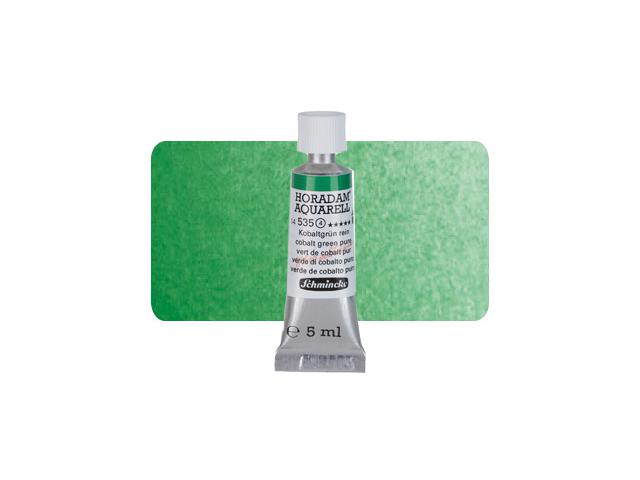 SCHMINCKE HORADAM AQUARELL TUBE 5ML S4 535 KOBALTGRÜN REIN 1
