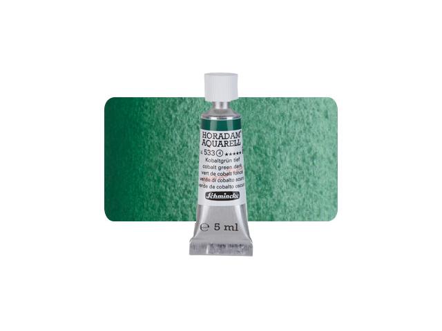 SCHMINCKE HORADAM AQUARELL TUBE 5ML S4 533 KOBALTGRÜN TIEF 1