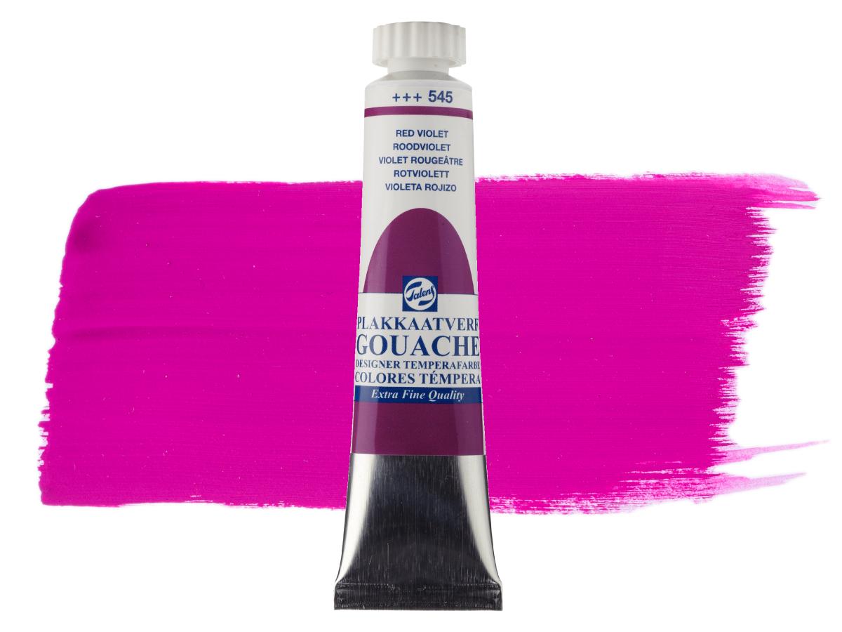 TALENS GOUACHE EXTRA FINE 20ML ROTVIOLETT 545 1