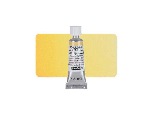 SCHMINCKE HORADAM AQUARELL TUBE 5ML 221 JAUNE BRILLANT TIEF 1