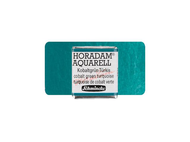 SCHMINCKE HORADAM AQUARELL 1/2 NAPF S4 510 KOBALTGRUN TURKIS 1
