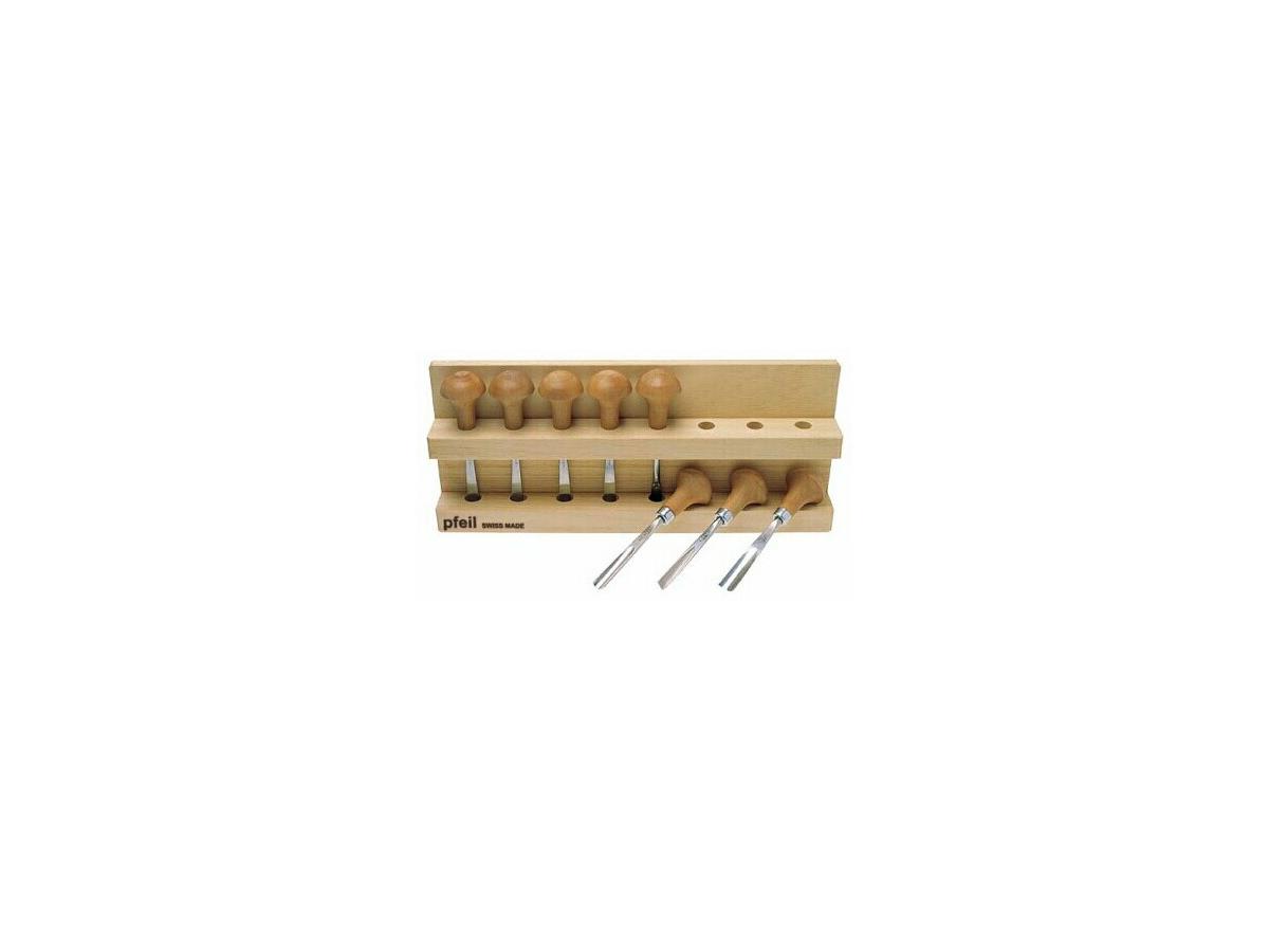 PFEIL HOLZSCHNITTMESSER SET-B 8 1